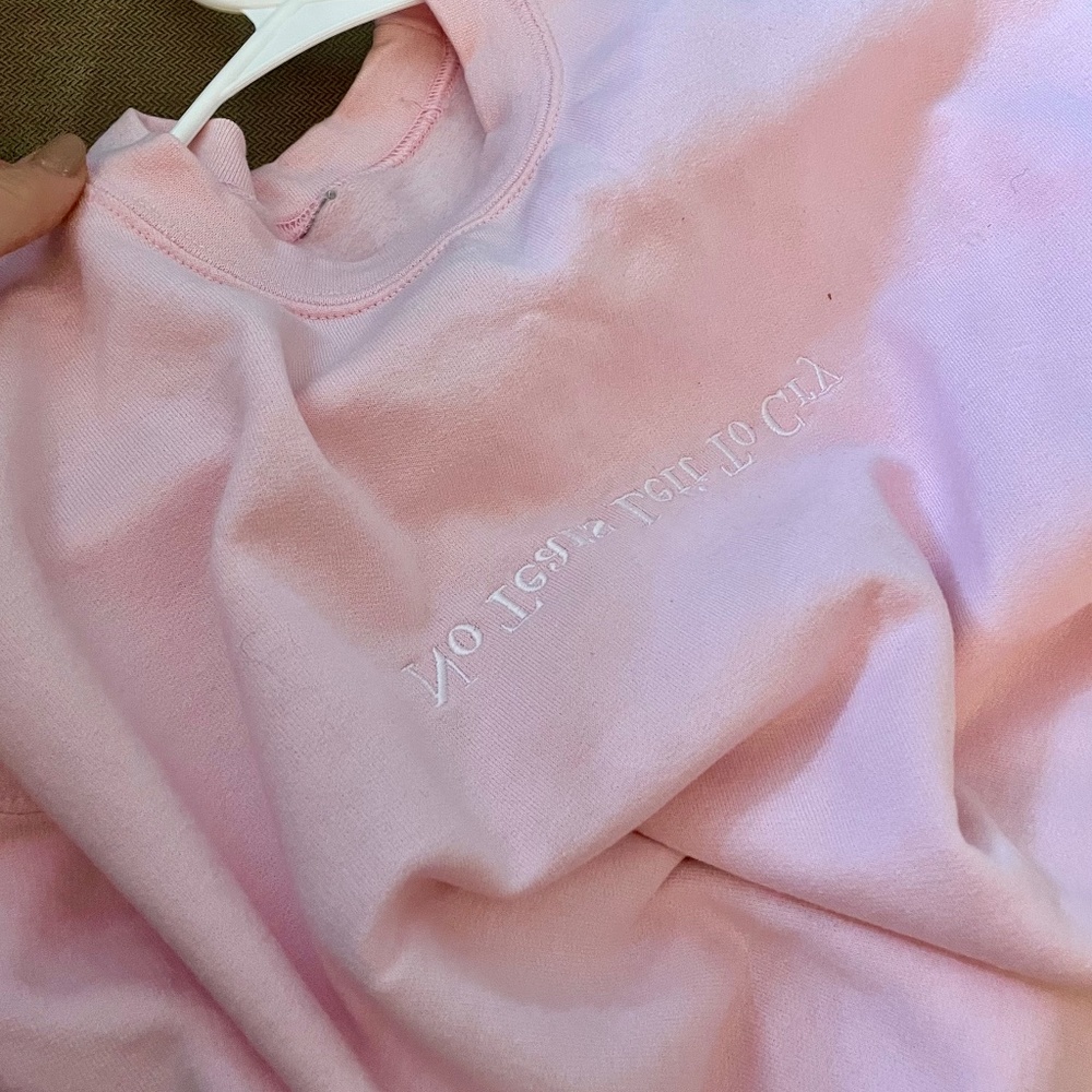 Ariana Grande Official No Tears Left to Cry 5 Year Anniversary Sweatshirt